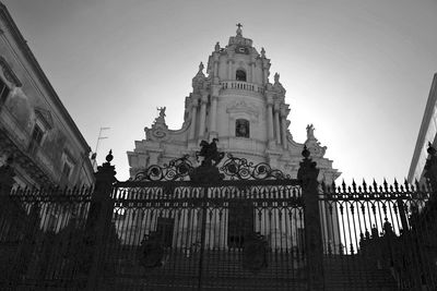 Low angle view of san giorgio cathedral against sky