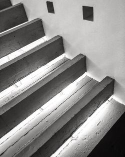 Close-up of staircase