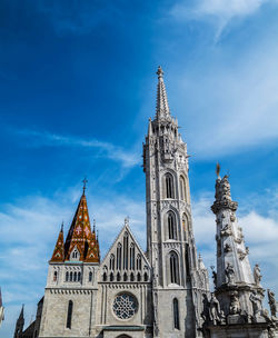 Low angle view of cathedral against sky