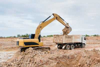 View of construction site