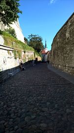 Walkway leading to building