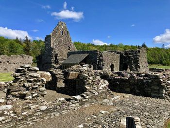 Old ruins of building