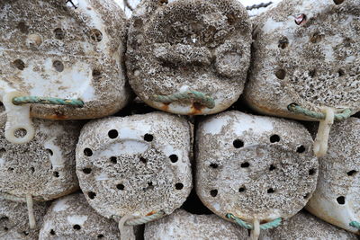 Full frame shot of stones