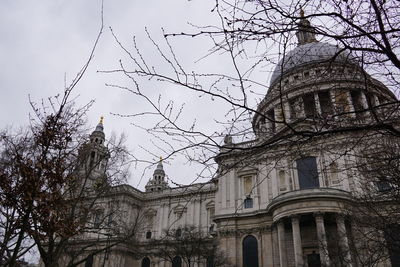 Low angle view of cathedral against sky
