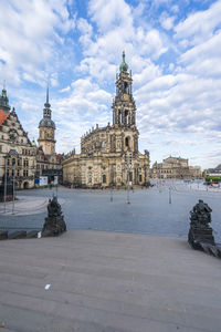 View of historic building against sky