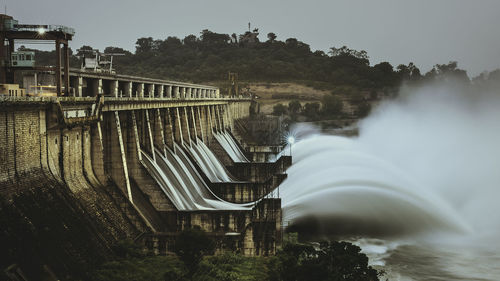 Scenic view of river against sky
