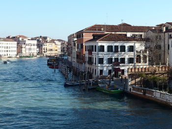 Venice in italy with its canale grande