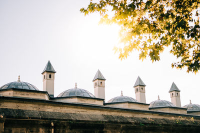 View of building against clear sky