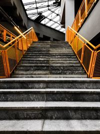 Low angle view of stairs