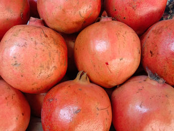 High angle view of fruits in market