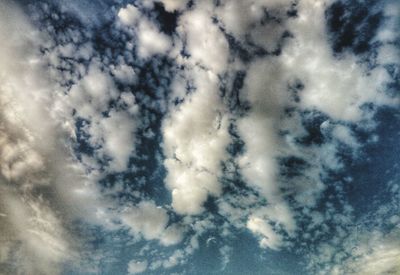 Low angle view of sky