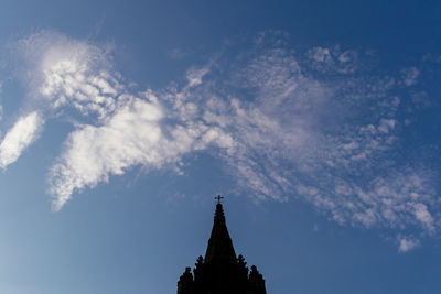 Low angle view of cathedral against sky