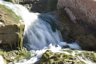 View of waterfall