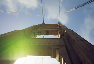 Low angle view of building against sky