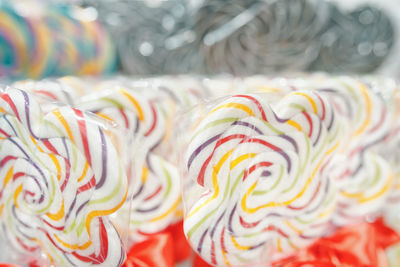 Full frame shot of multi colored candies