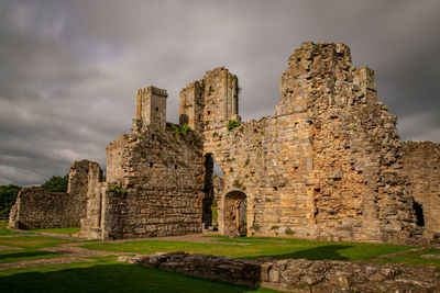 Old ruins against sky