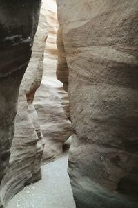 Scenic view of rock formations