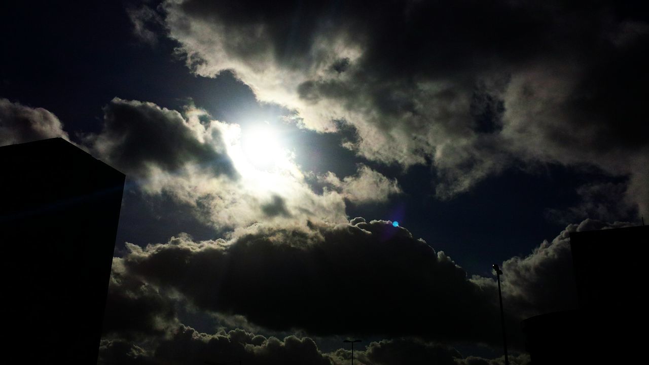 low angle view, beauty in nature, sky, scenics, nature, no people, tranquility, cloud - sky, outdoors, day