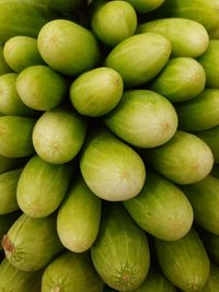 Full frame shot of fruits in market