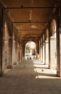 Columns of building