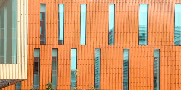 Full frame shot of modern building