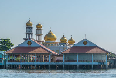 View of building against clear sky