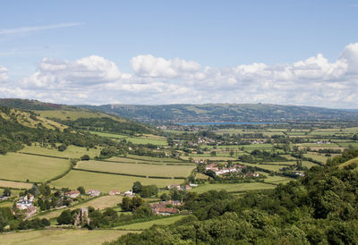 Scenic view of rural landscape