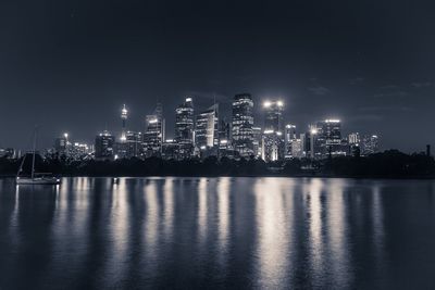 Skyline at night