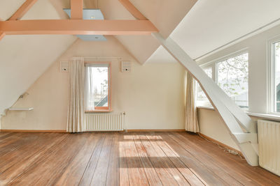 Interior of empty building