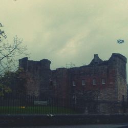 Low angle view of building against sky