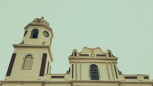 Low angle view of church