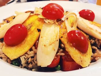 Close-up of food in plate