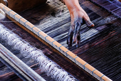 Man working in factory