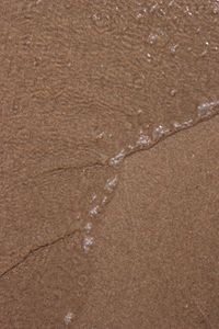 Full frame shot of wet sand