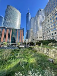 Buildings in city