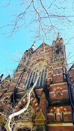 Low angle view of historical building