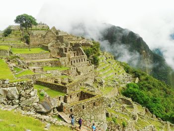 Machu picchu ruins