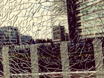 Full frame shot of chainlink fence