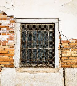View of window on wall