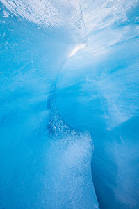 Low angle view of glacier