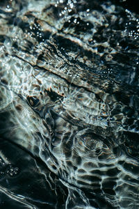 Full frame shot of rippled water
