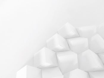 Close-up of white background