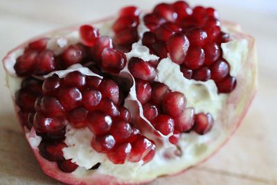 Close-up of pomegranate