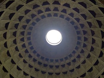 Low angle view of dome of building