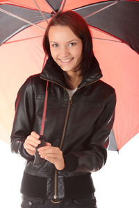 Portrait of a smiling young woman