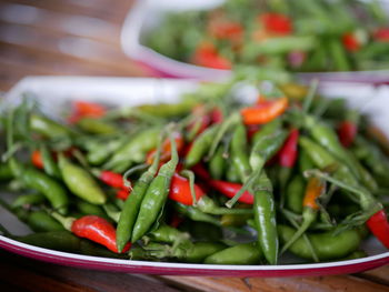 Close-up of vegetables in bowl