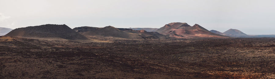 View of a desert