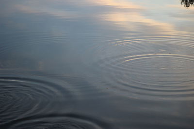 Close-up of rippled water