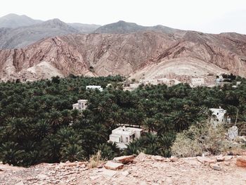 Scenic view of mountains