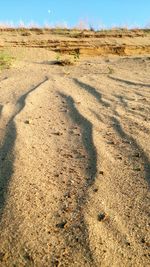 Scenic view of desert